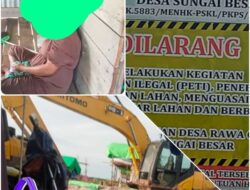 Lapor Bapak Kapolda. .Adanya Setoran PETI Milik Ahin di Lahan Gabut Kabupaten Ketapang.